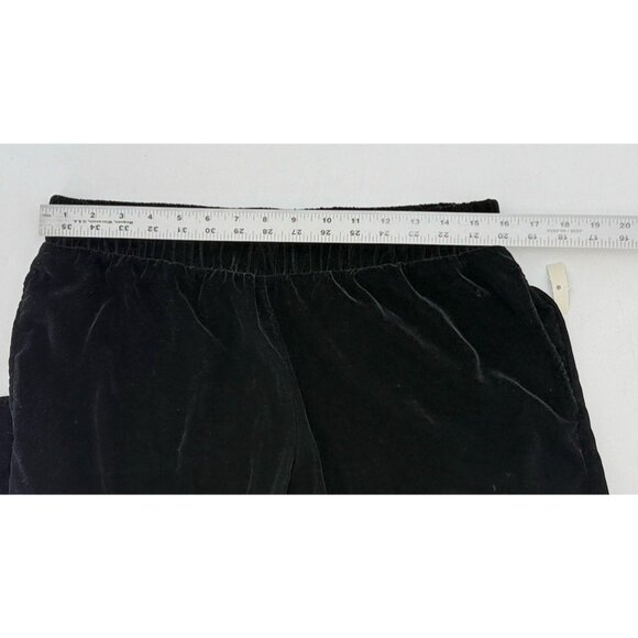 NWT Universal Thread High Rise Wide Leg Black Velvet Cargo‎ Pants Sz M Boho - Picture 9 of 12